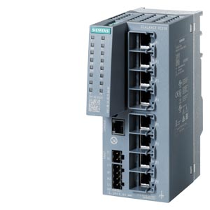 SCALANCE XC208, konfigurovatelný L2 switch průmysl