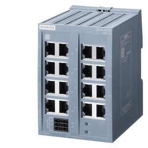 SCALANCE XB116 unmanaged switch, 16x 10/100 Mbit/s