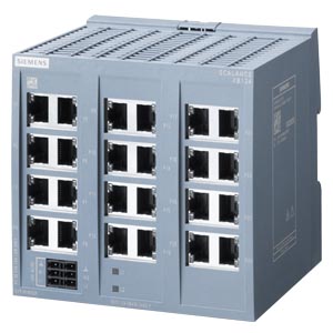 SCALANCE XB124 unmanaged switch, 24x 10/100 Mbit/s