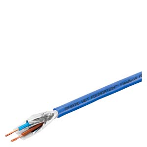 Foundation Fieldbus cable, haz. appl., blue jacket