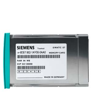 SIMATIC S7, RAM MEMORY CARD FOR
S7-400, LONG VERS