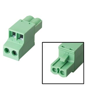 CONNECTOR, FEMALE, 2-PIN,
24 V DC FOR
SIMATIC HM
