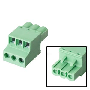 Connector, female, 3-pin, type 4